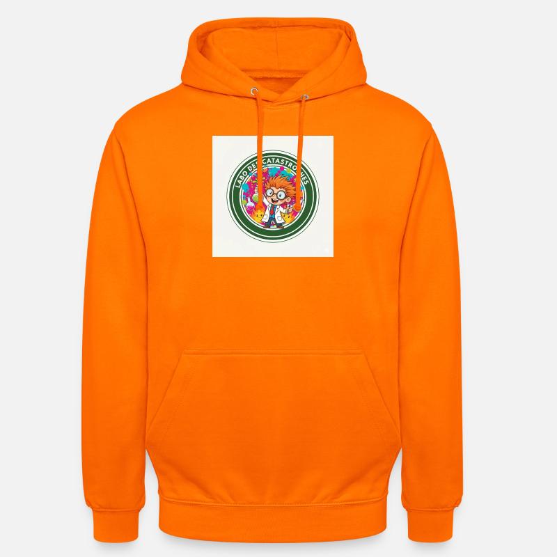 Bunte Katastrophe Labor Wissenschaftlich - Unisex Hoodie - Orange