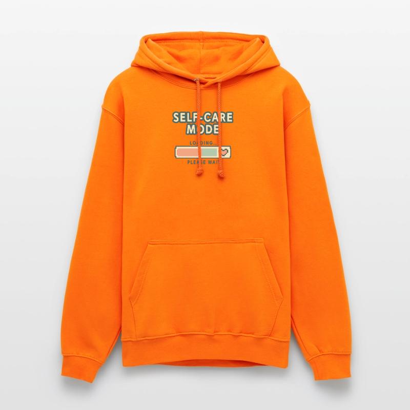 Self-Care Mode Loading - Retro Pixel Edition Unisex Hoodie