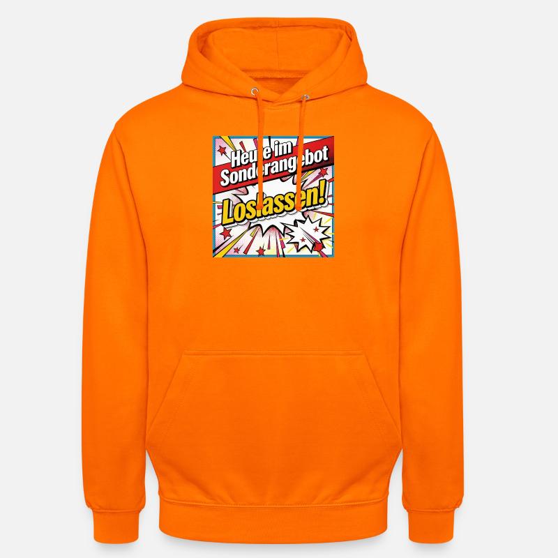 Libérer - Sweat-shirt à capuche unisexe - orange