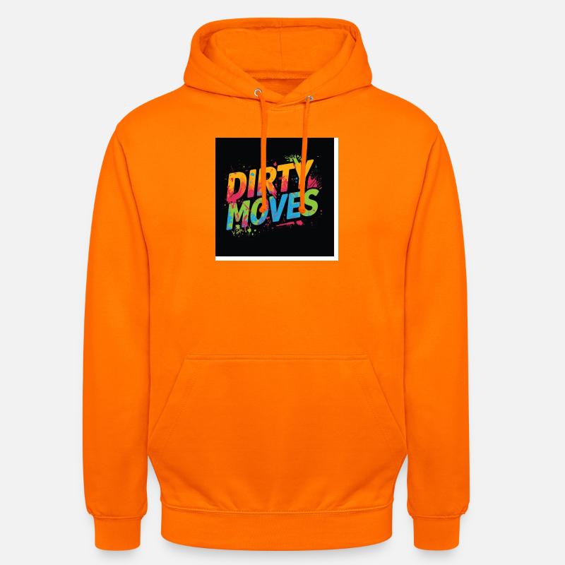 Coups sales - Sweat-shirt à capuche unisexe - orange