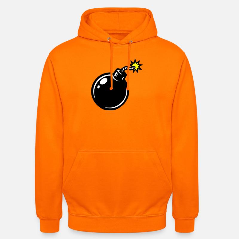 Bomb Comic - Unisex Hoodie - orange