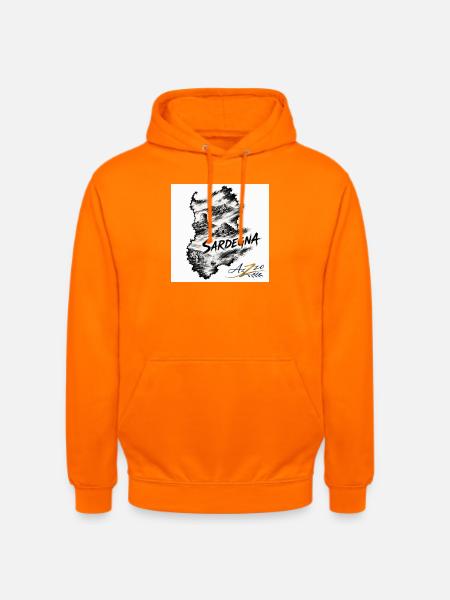 Azzo Sardegna  - Unisex Hoodie - Orange