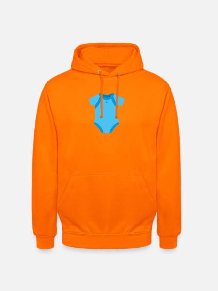 Body bébé - Sweat-shirt à capuche unisexe - orange