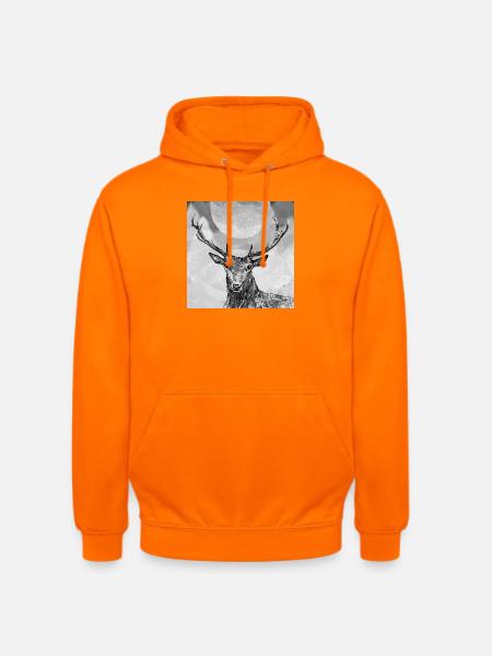 Deer - Unisex Hoodie - orange
