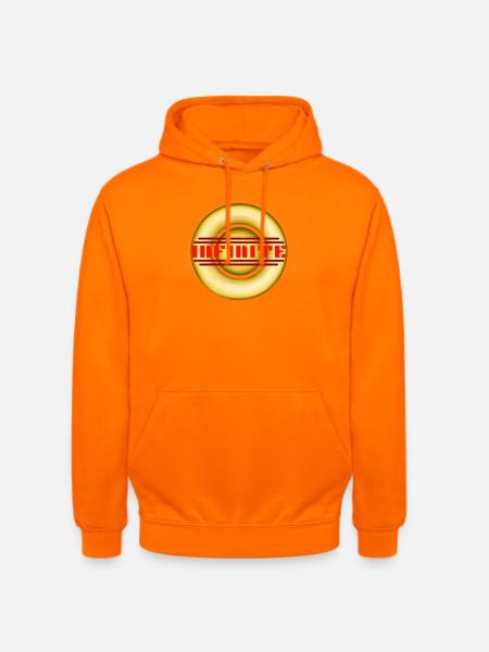 INFINITE Gold - Modern Emblems - Unisex Hoodie - orange