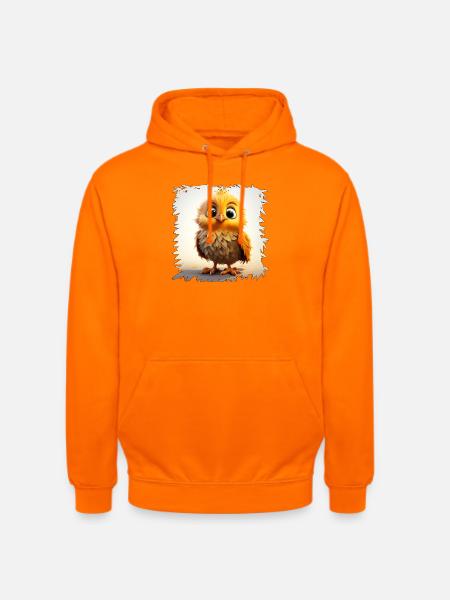 Küken im Morgenlicht Flaumheld - Unisex Hoodie - Orange