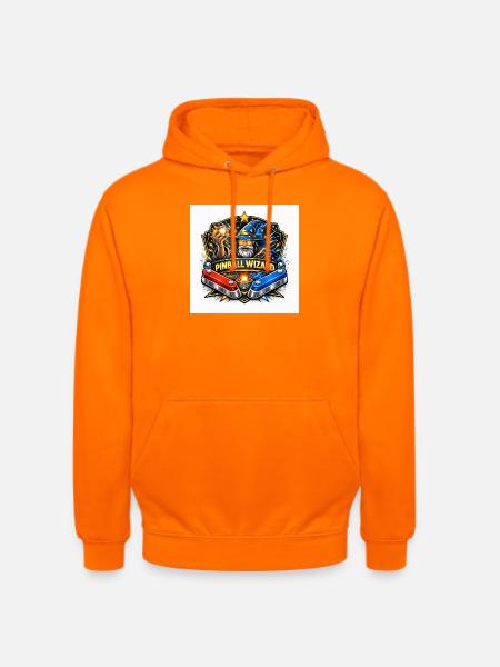 Pinball Wizard Magier - Unisex Hoodie - Orange