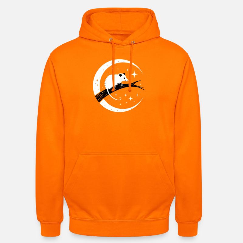 opossum - Unisex-hettegenser - oransje