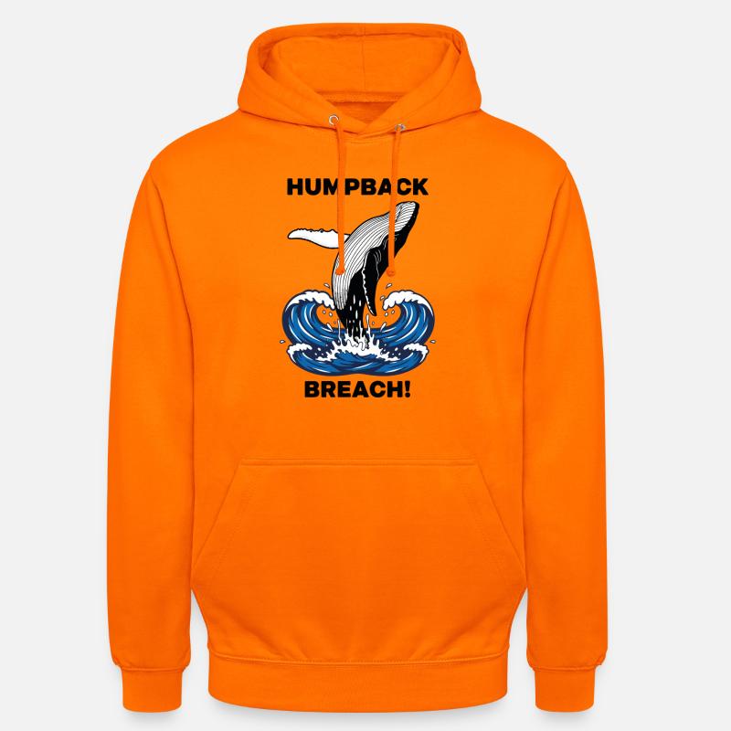 Buckelwalbruch Seebuckelwal - Unisex Hoodie - Orange