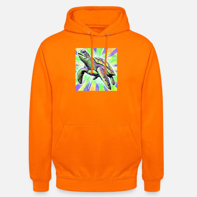 turtle - Unisex Hoodie - orange