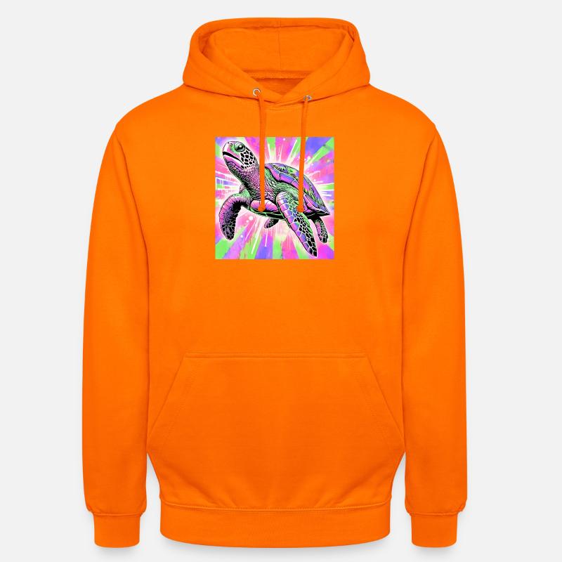 turtle - Unisex Hoodie - orange