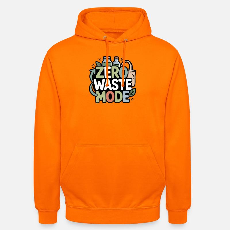zero-waste-mode - Unisex Hoodie - Orange