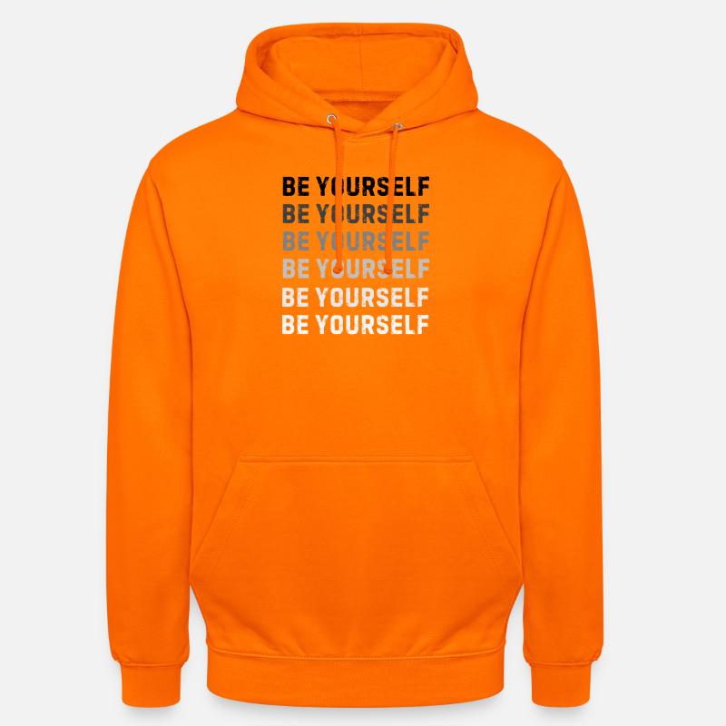 Sei du selbst - Unisex Hoodie - Orange