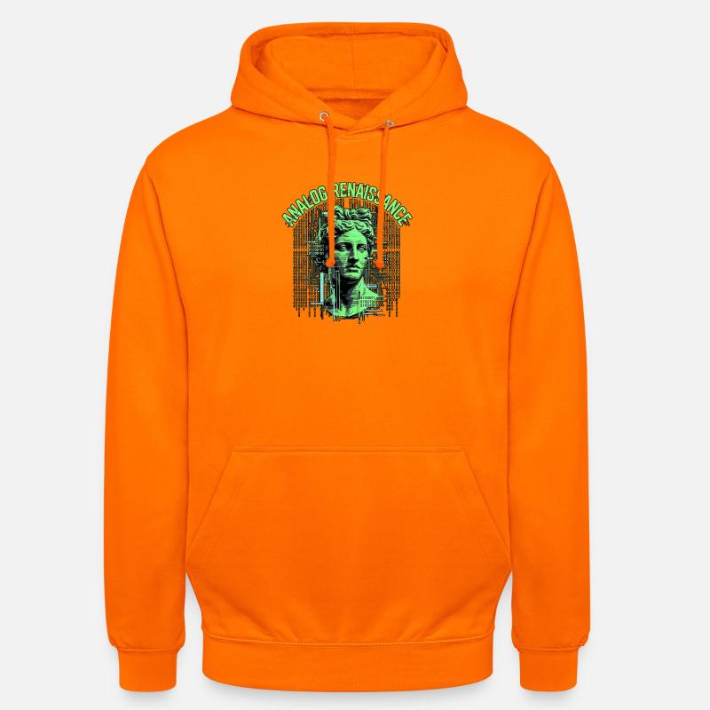 Analog Renaissance Tech - Unisex Hoodie - orange