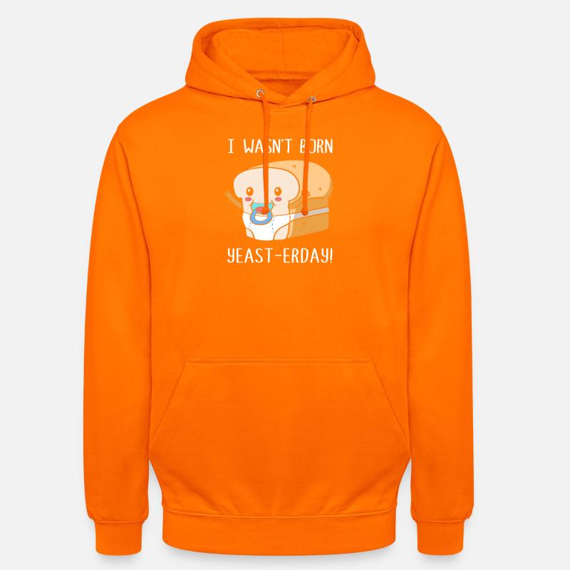 Baker Baker Baking - Sweat-shirt à capuche unisexe - orange