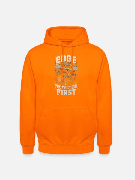 Industriekletterer Höhenarbeiter - Unisex Hoodie - Orange