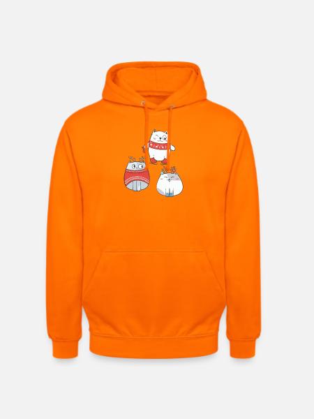 Christmas Time - Unisex Hoodie - Orange