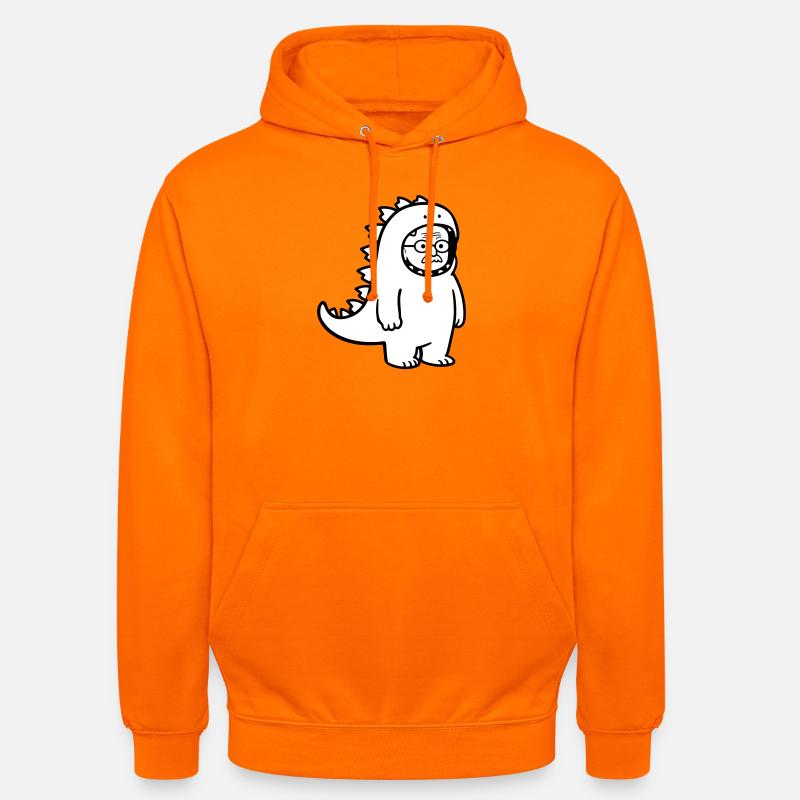 Karnevalmuffel Opa - Unisex Hoodie - Orange