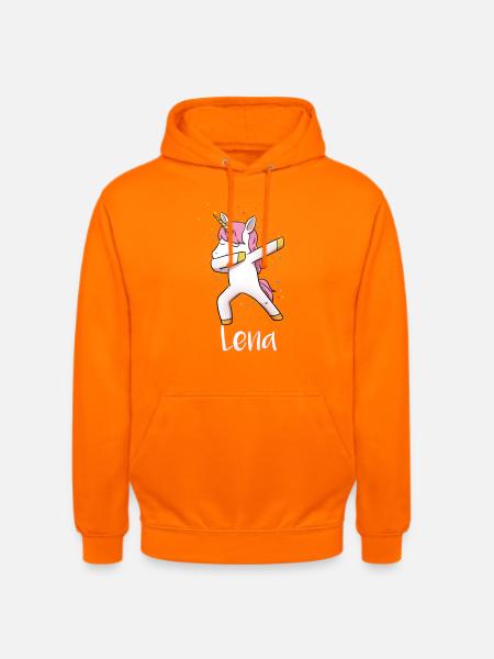 Lena - Unisex Hoodie - Orange