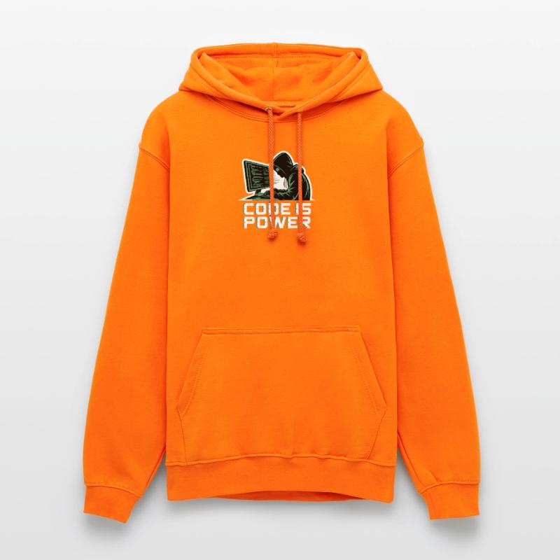 Cyber Hacker Code Infinity Design Unisex Hoodie