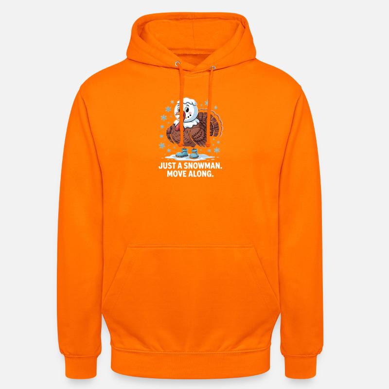 No turkey for dinner - Unisex Hoodie - orange