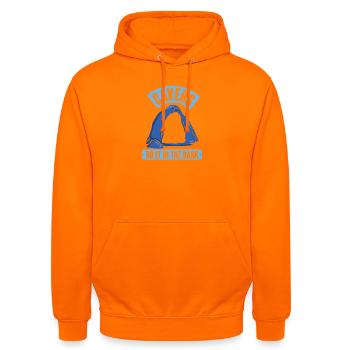 Tauchen Taucher Schnorcheln Sporttaucher - Unisex Hoodie - Orange - Vorne - AI Model Male 185 light (185cm) & AI Model Female 180 light (180cm)