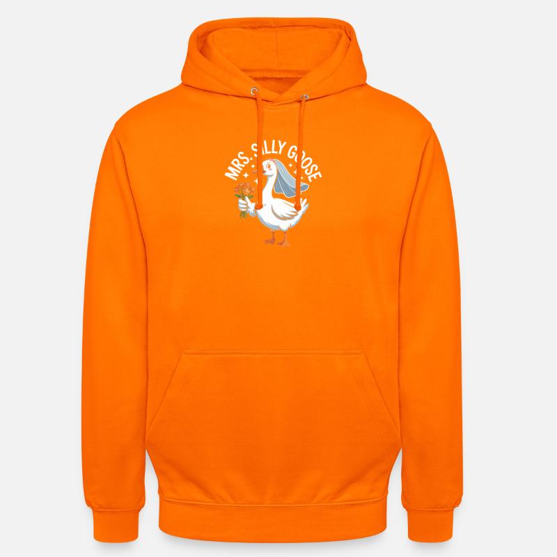 Brautganselogo – MrsSillyGoose - Unisex Hoodie - Orange