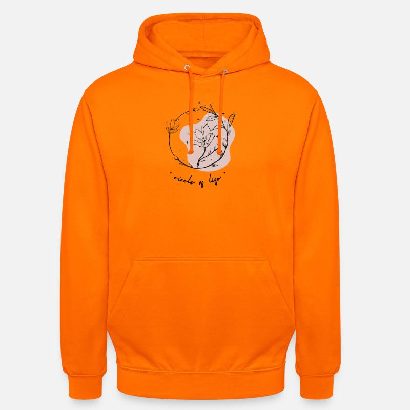 Lebenszyklen - Unisex Hoodie - Orange