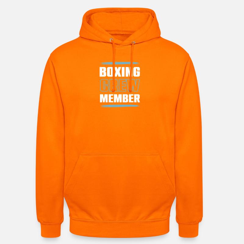Équipe de boxe - Sweat-shirt à capuche unisexe - orange