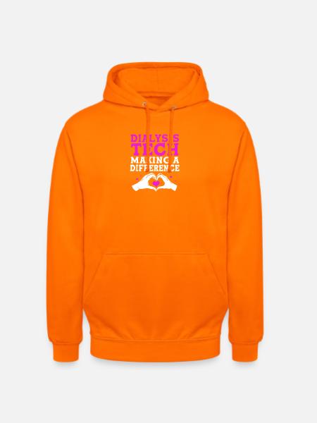 Dialyse-Techniker - Unisex Hoodie - Orange