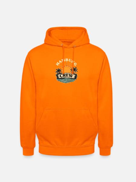 Hamburg Crew - Unisex Hoodie - Orange
