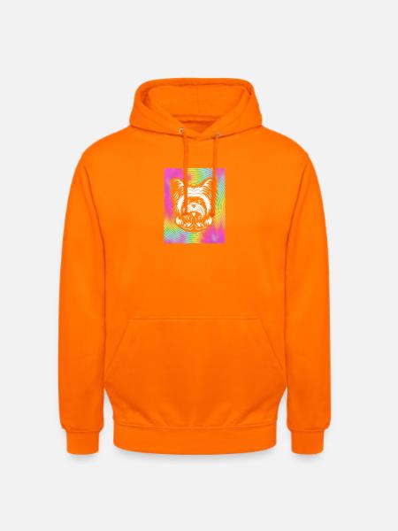 Yorkshire Terrier - Unisex Hoodie - Orange