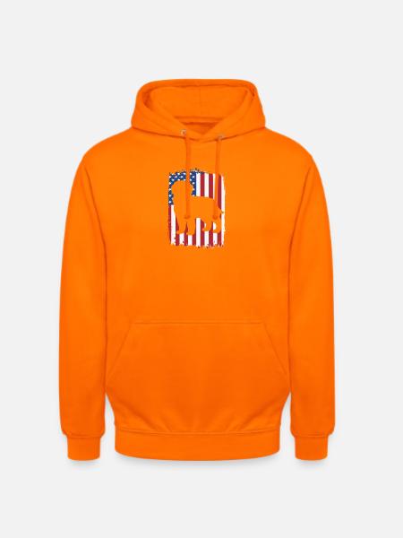 Neufundländer - Unisex Hoodie - Orange