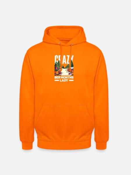 Ber Monate Herbst Thanksgiving Weihnacht - Unisex Hoodie - Orange