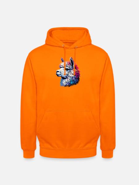 Alpaca - Unisex Hoodie - orange