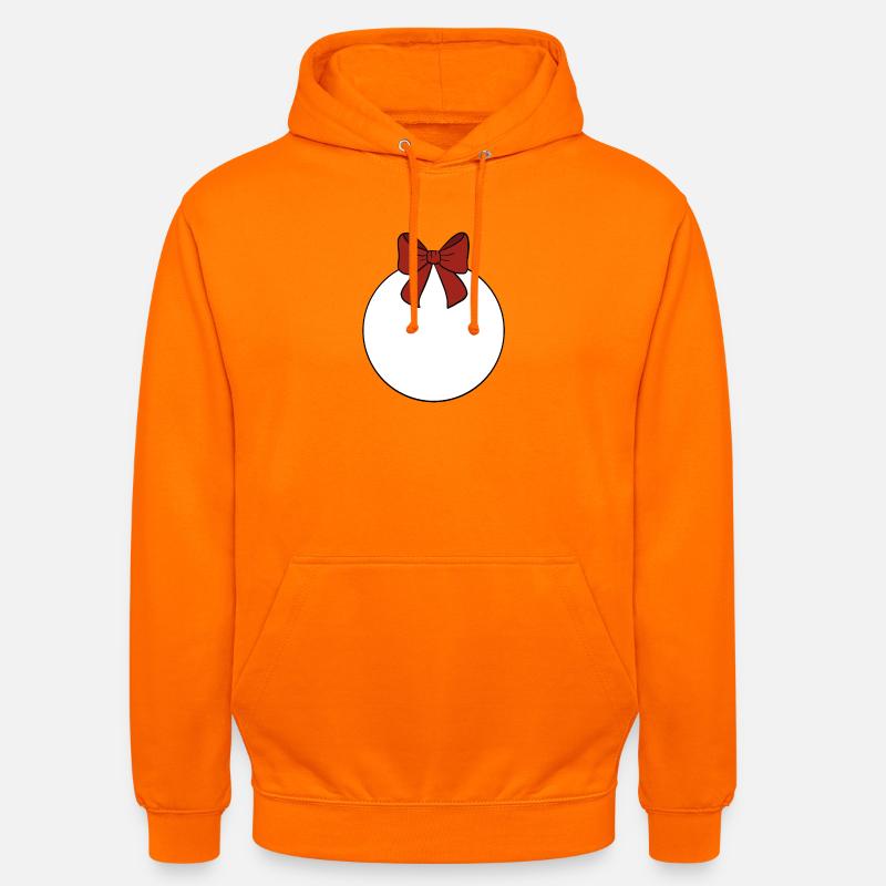 Weihnachtskugel  - Unisex Hoodie - Orange
