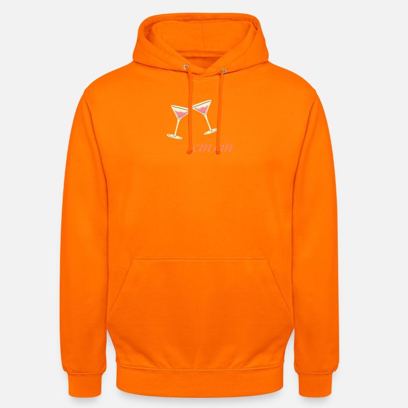 Cin cin - Unisex Hoodie - Orange