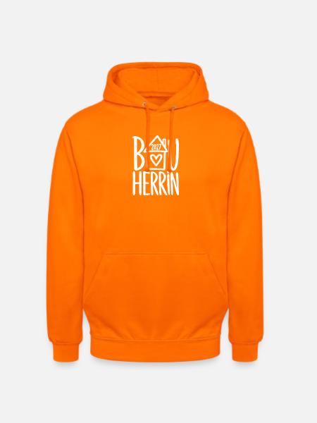 Bauherrin 2027 - Unisex Hoodie - Orange