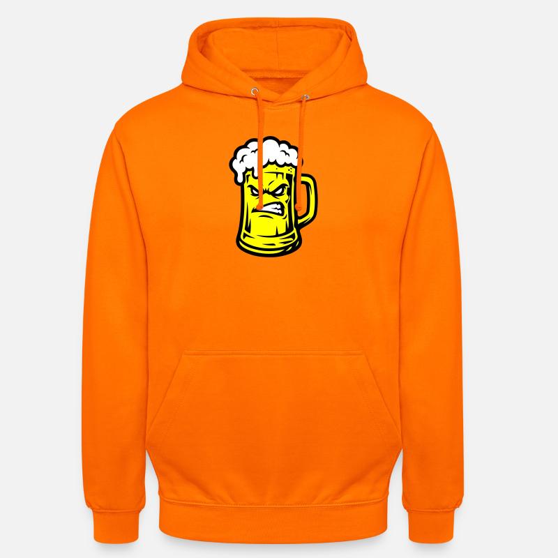 Bier Comic - Unisex Hoodie - Orange