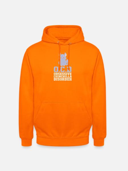 Chinchilla - Unisex Hoodie - Orange