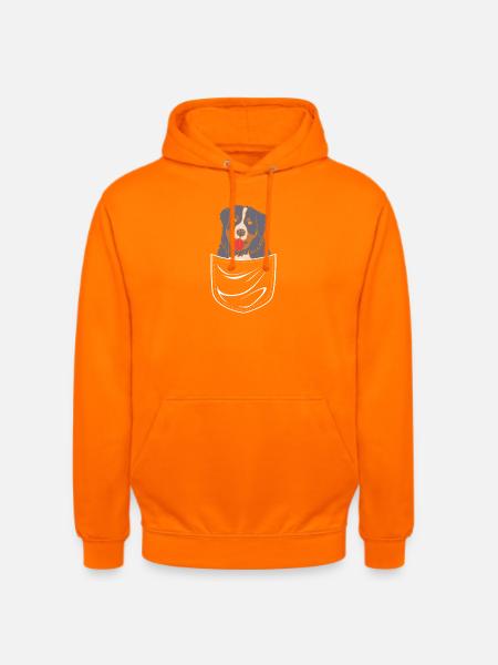 Berner Sennenhund - Unisex Hoodie - Orange