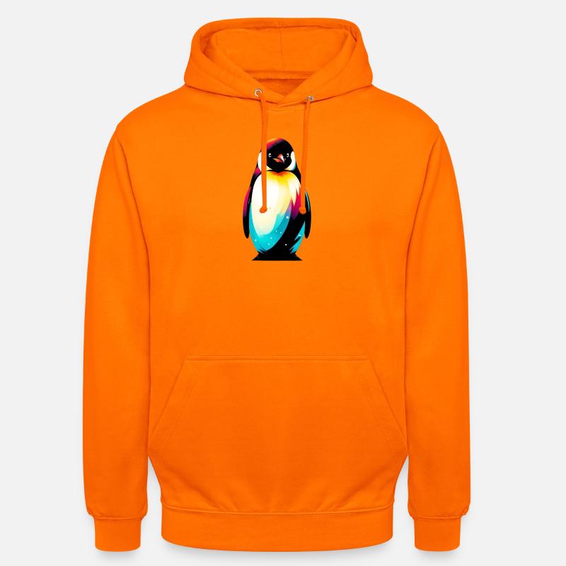 Pinguin - Unisex Hoodie - Orange