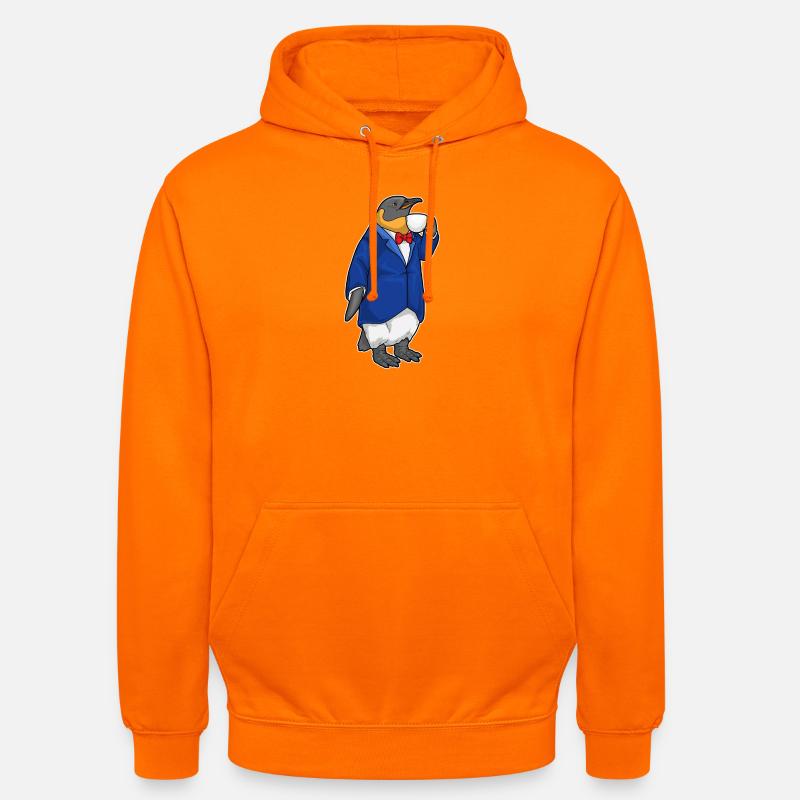 Mole kaffekrus - Hættetrøje unisex - orange