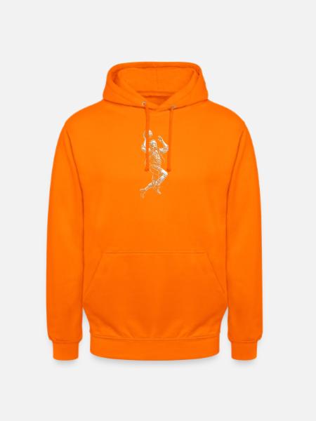 Millard Fillmore Basketball - Unisex Hoodie - orange