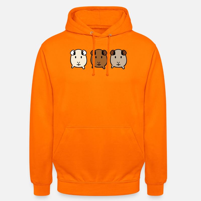 Cobaye - Sweat-shirt à capuche unisexe - orange