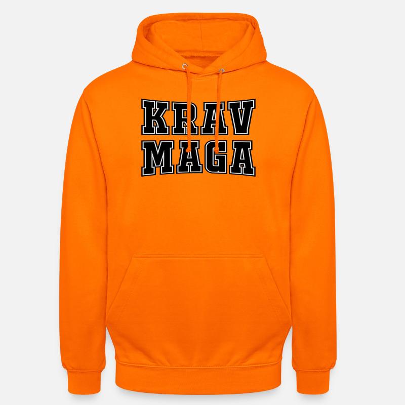 Krav - Sweat-shirt à capuche unisexe - orange