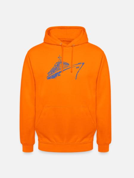Cruise Ship Cruise Ship Luxury - Unisex Hoodie - orange
