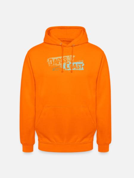 DarssCoast - Original Brand - Unisex Hoodie - Orange