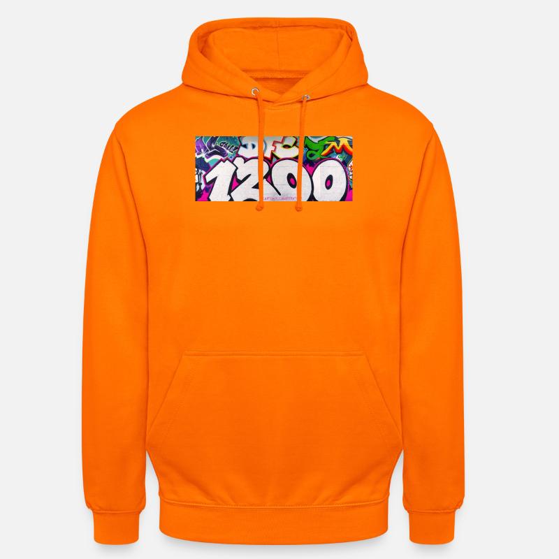 1200 GRAVITY EDIT_1 - Unisex Hoodie - Orange