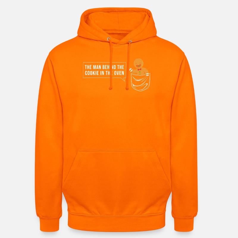 Werdender Papa werdende Väter - Unisex Hoodie - Orange